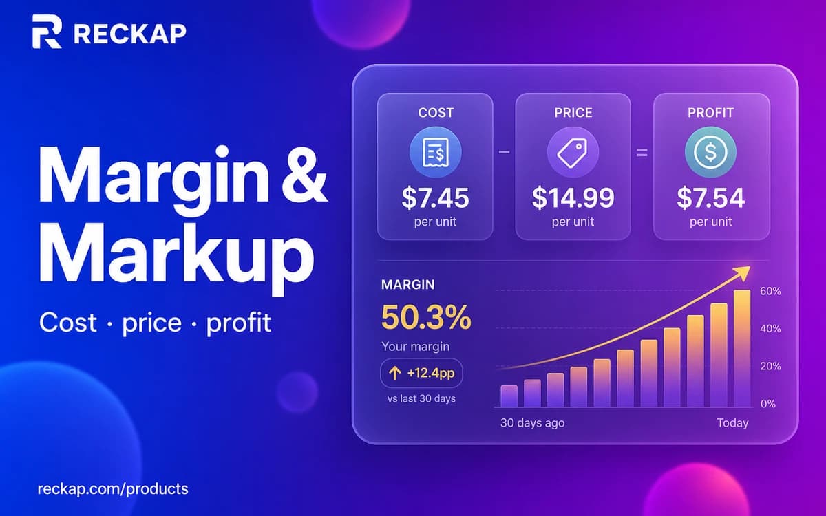 Reckap Margin & Markup Calculator cover