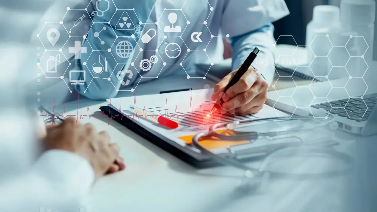 Clinic operations and healthcare IT workspace