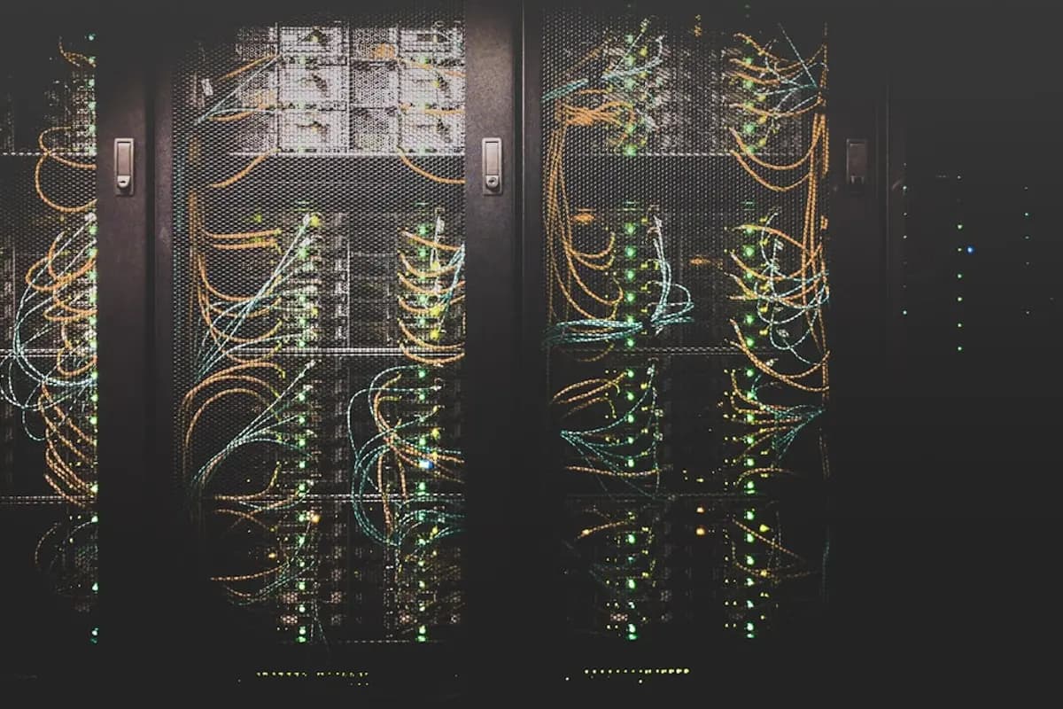 Server room racks for IT operations
